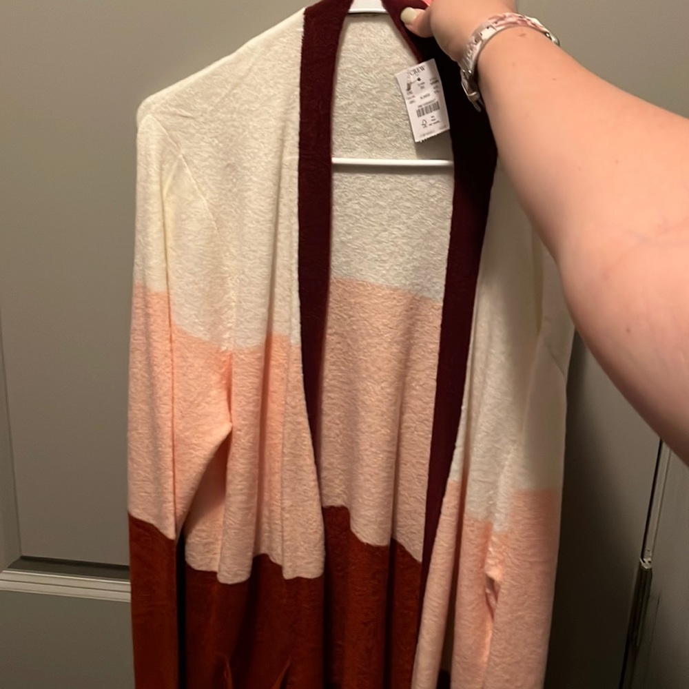 NWT XXL Long J Crew Sweater